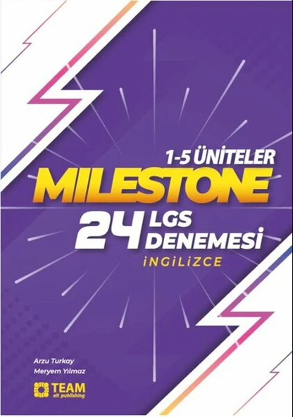 Team Milestone 1-5 Üniteler 24 Lgs İngilice Deneme