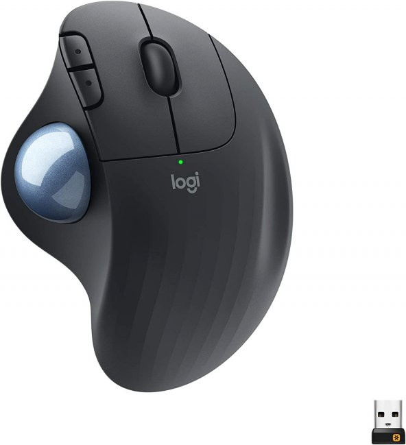 Logitech ERGO M575 Kablosuz İz Topu Özellikli Mouse