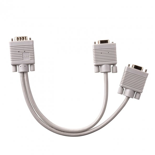 S-LINK SL-VGA152  VGA TO 2 30CM VGA Çoklayıcı Kablo