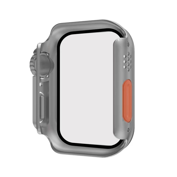Apple Watch 38mm - Watch Ultra 49mm Kasa Dönüştürücü ve Ekran Koruyucu Watch Gard 26 - 3