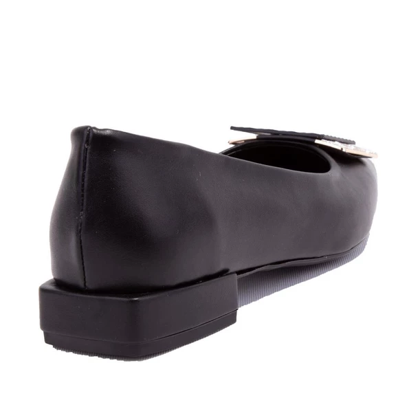 Dagoster DZA07-8243811 Siyah Klasik Topuklu Kadın Ayakkabı - 4