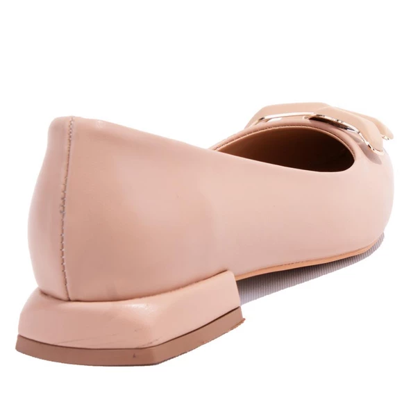 Dagoster DZA07-8242606 Ten Klasik Topuklu Kadın Ayakkabı - 4