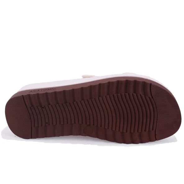 Dagoster DZA37-3001 Beyaz Günlük Ortopedik Kadın Terlik - 4