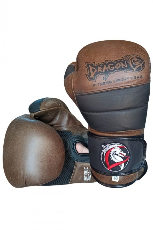 Antique Deri Kick Boks, Muay Thai Ve Boks Eldiveni - 1