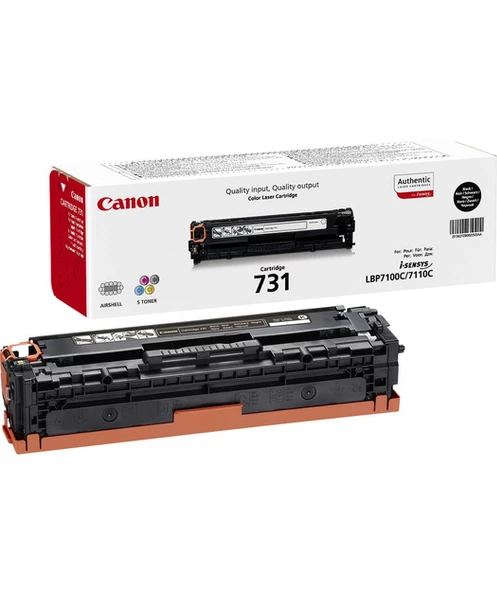 Canon CRG-731 BK Toner Kartuş 6272B002 - 1