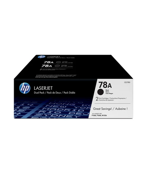HP CE278AF Black Toner Kartuş (78A) ürün görseli