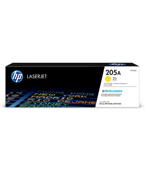 HP CF532A Yellow Toner Kartuş (205A)