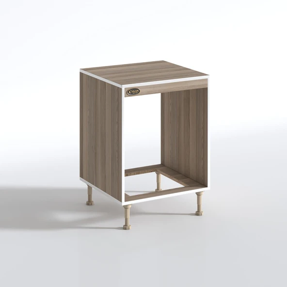 Kenzlife ankastre modülü kabini pança tantra crd 89-81*60*56 fırın ocak dolabı ayarlı ayaklı üstü kapalı - Resim 3