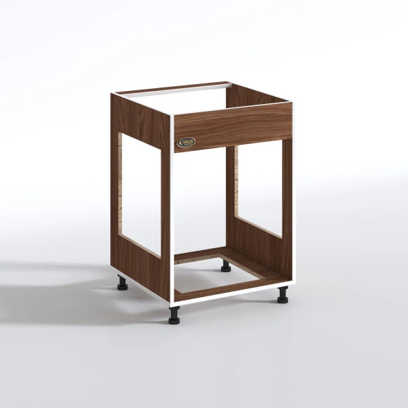 Kenzlife ankastre modülü kabini haya busa3 cvz 85*60*56 fırın ocak dolabı ayarlı ayaklı üstten - Resim 3