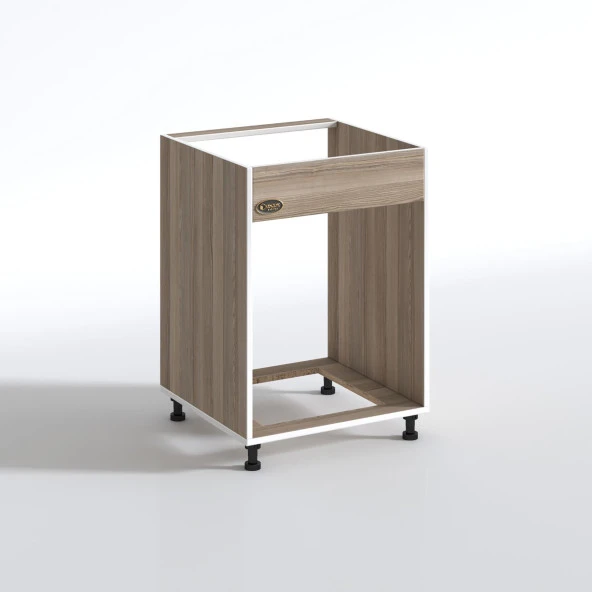 Kenzlife ankastre modülü kabini şirpençe crd 85*60*56 fırın ocak dolabı ayarlı ayaklı üstten - Resim 3