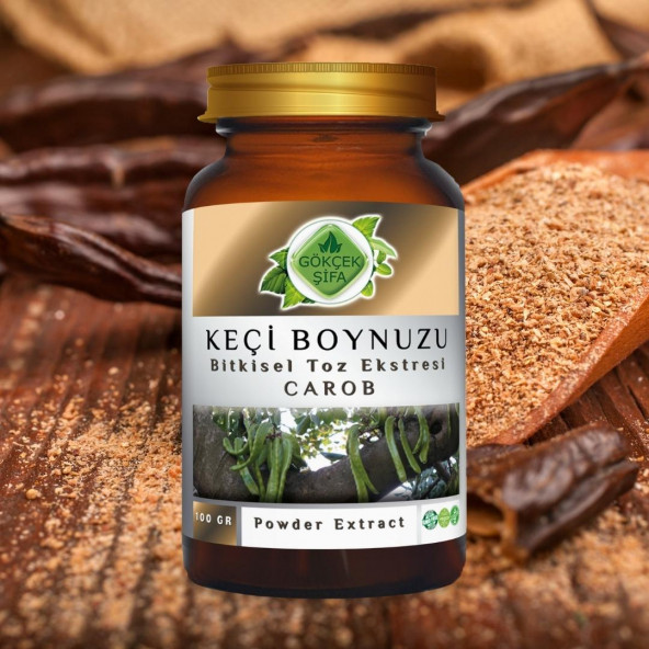 Keçiboynuzu Toz Ekstresi 100 gr. Cam Kavanoz - 2