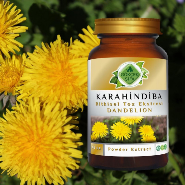 Karahindiba Toz Ekstresi 70 gr. Cam Kavanoz - 9