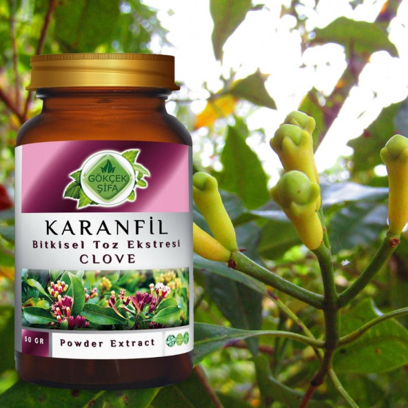 Karanfil Toz Ekstresi 50 gr. Cam Kavanoz - 4