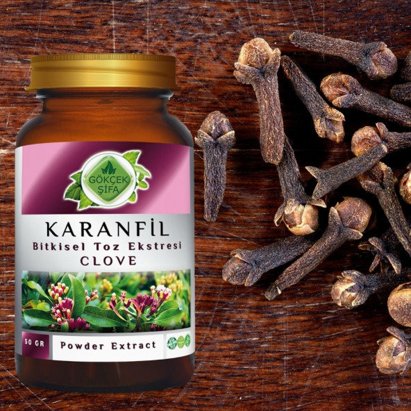 Karanfil Toz Ekstresi 50 gr. Cam Kavanoz - 5