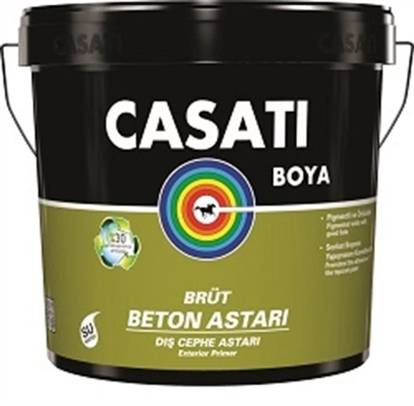 Casati Brüt Beton Söve Astarı 3 Kg