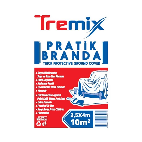 Tremix Kalın Zemin Örtüsü 10 M2