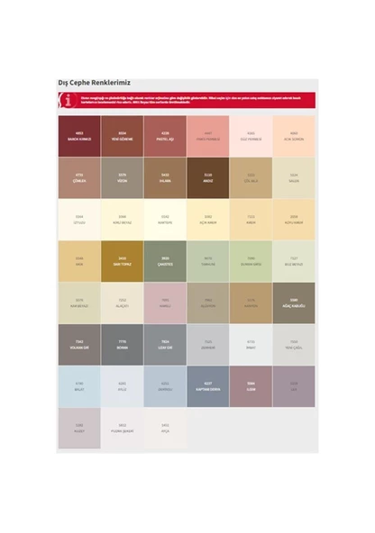 Dyo Teknotex Dış Cephe Boyası Teflonlu 5576 Kanyon 7,5 Lt - 2