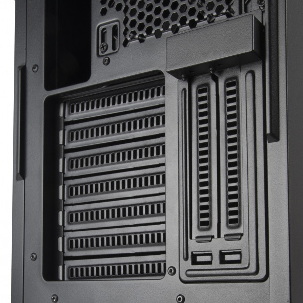 SilverStone SED1-B 3x14cm Fanlı, Yüksek Depolama Kapasiteli, USB 3.0 Type-C E-ATX Bilgisayar Kasası (SST-SED1-B) - 7