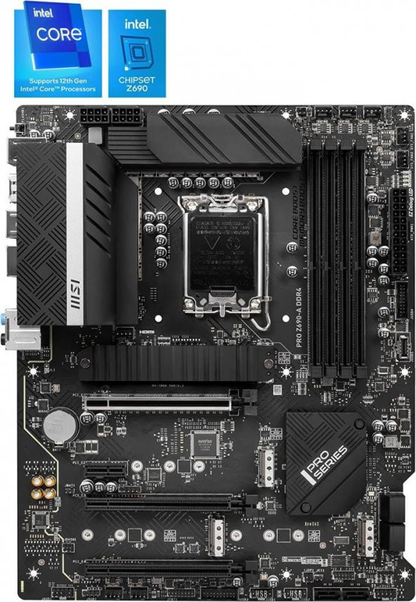 MSI PRO Z690-A Intel LGA1700 DDR4 ATX Anakart - TEŞHİR - 3