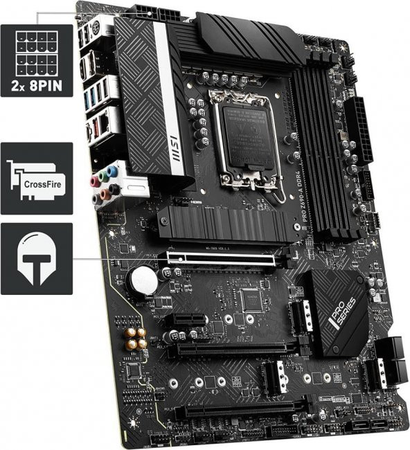 MSI PRO Z690-A Intel LGA1700 DDR4 ATX Anakart - TEŞHİR - 5
