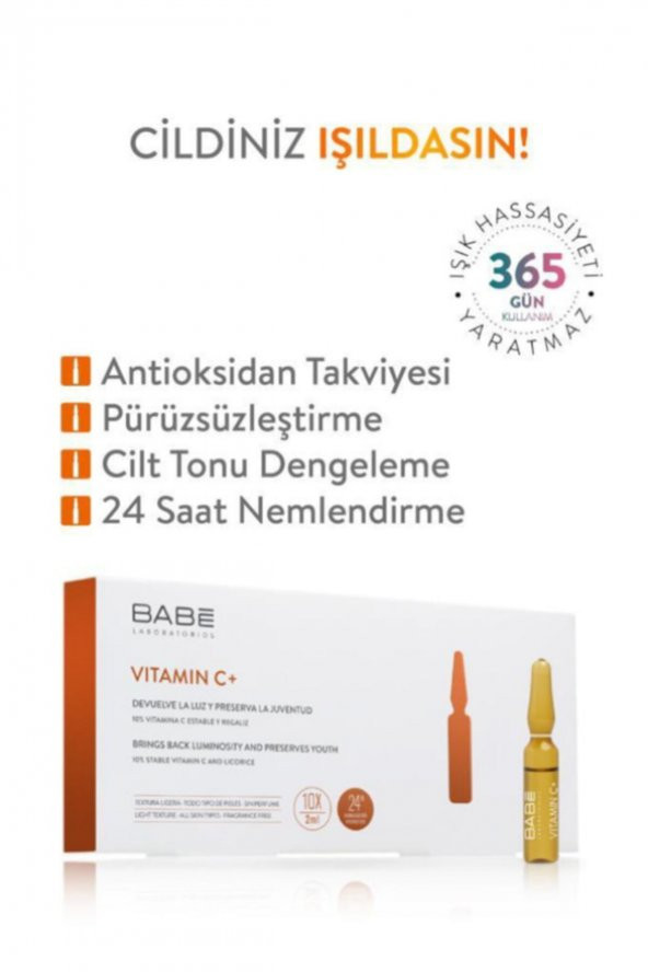 Babe Vitamin C Leke Serumu Ampul 10x2 Ml - 2