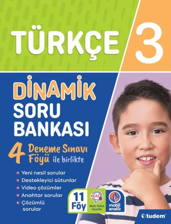 TUDEM 3.SINIF TÜRKÇE DİNAMİK SORU BANKASI