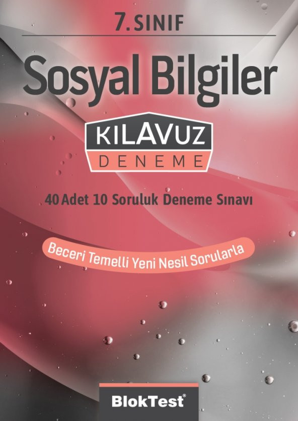 TUDEM 7.SINIF BLOKTEST SOSYAL BİLGİLER KILAVUZ DENEME