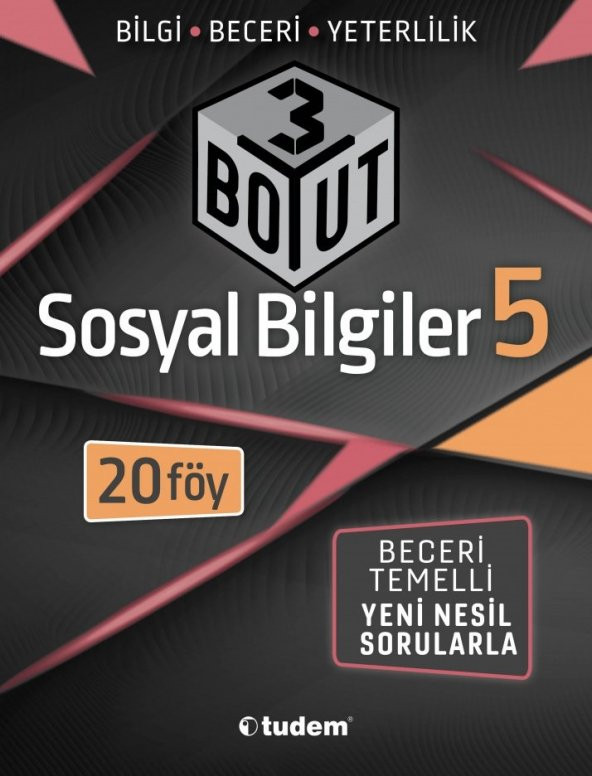 TUDEM 5.SINIF SOSYAL BİLGİLER 3 BOYUT