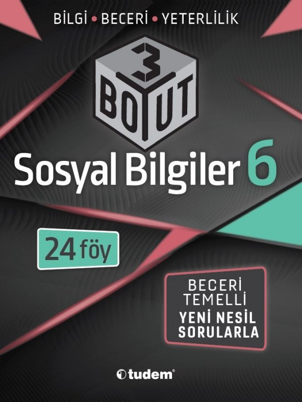 TUDEM 6.SINIF SOSYAL BİLGİLER 3 BOYUT