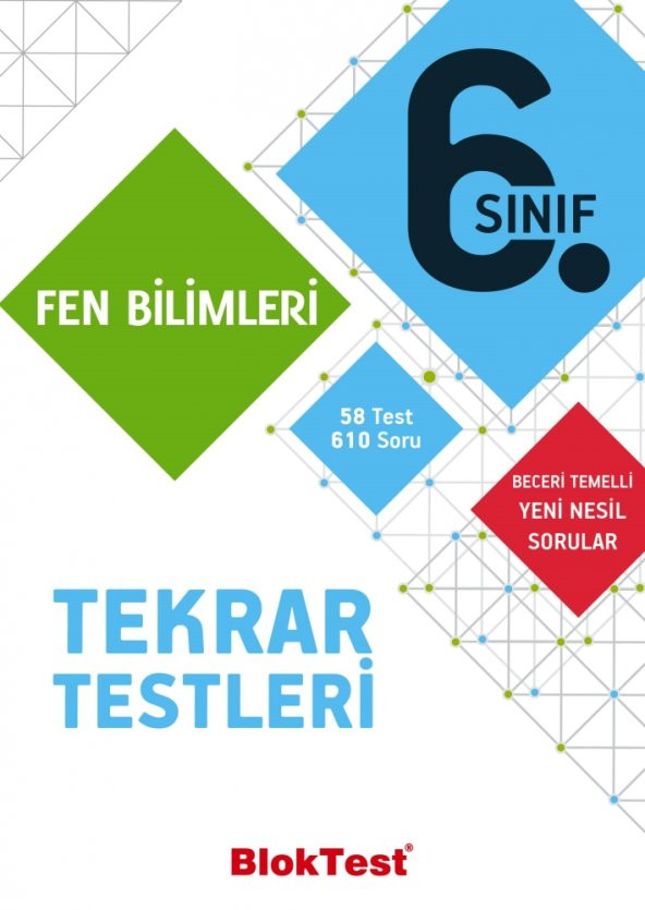 TUDEM 6.SINIF BLOKTEST FEN BİLİMLERİ TEKRAR TESTLERİ