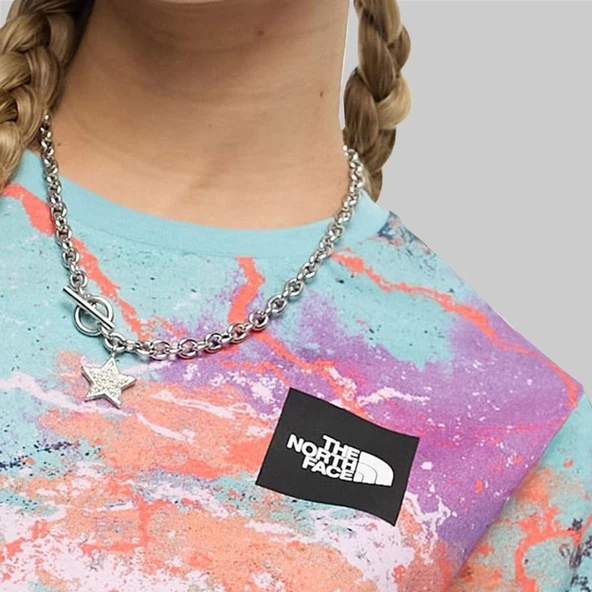 The North Face W SEASONAL FINE S/S TEE Kadın T-Shirt NF0A7X3FITV1 - 3