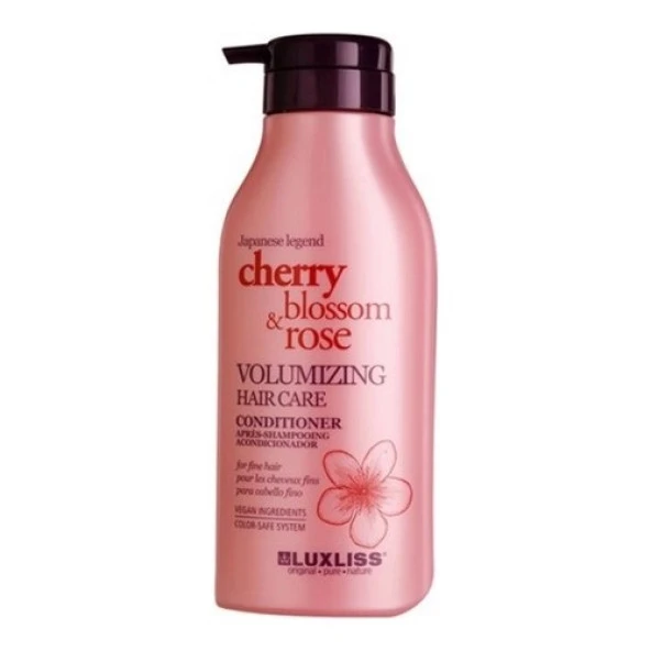 Luxliss Cherry Blossom Rose Volumizing Hair Care Conditioner 500 ml