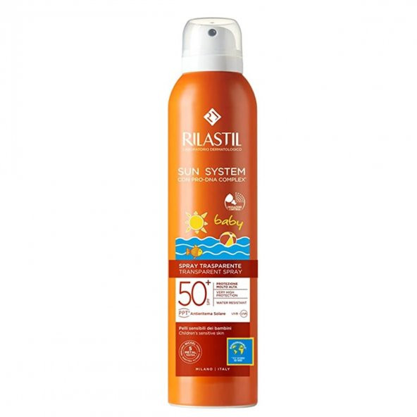 Rilastil Baby Transparent Spray SPF 50 200 Ml