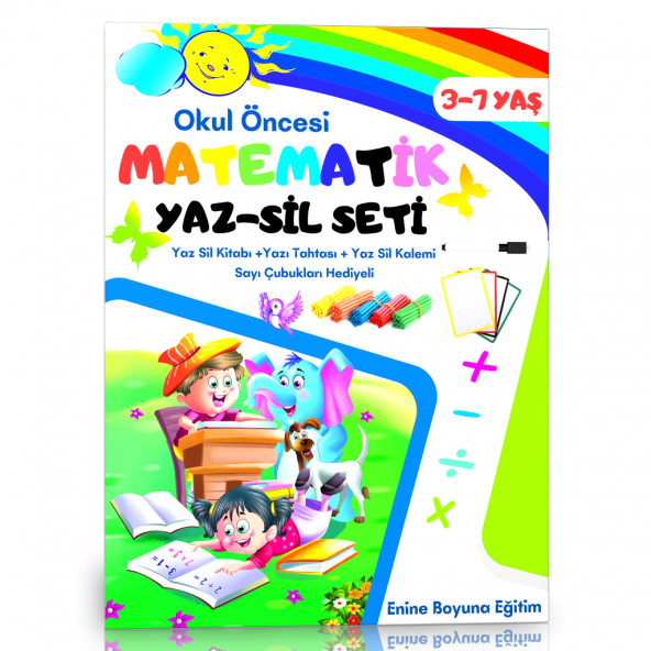 Okul Öncesi Matematik YAZ-SİL Seti