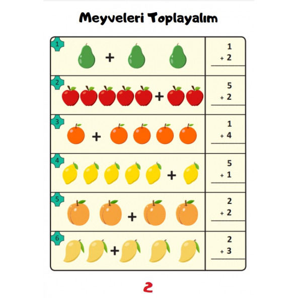 Okul Öncesi Matematik YAZ-SİL Seti - 2