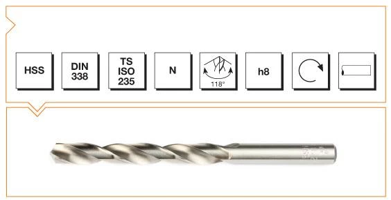 MTE HSS DIN 338/R-N SİL.SAP KISA MAT.UCU-TAŞLANMIŞ 1 mm(10 AD)