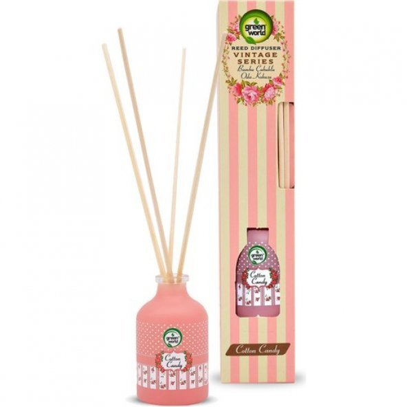 Green World Vintage Bambu Oda Kokusu Cotton Candy 40 ml