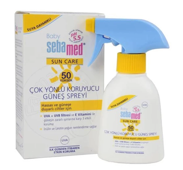 Sebamed Bebekler için Çok Yönlü Koruyucu Güneş Spreyi Spf50 200 ml