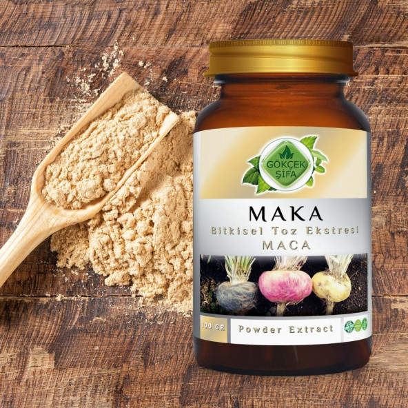 Maka Toz Ekstresi (Lepidium Meyenii)100 gr Cam Kavanoz - 6
