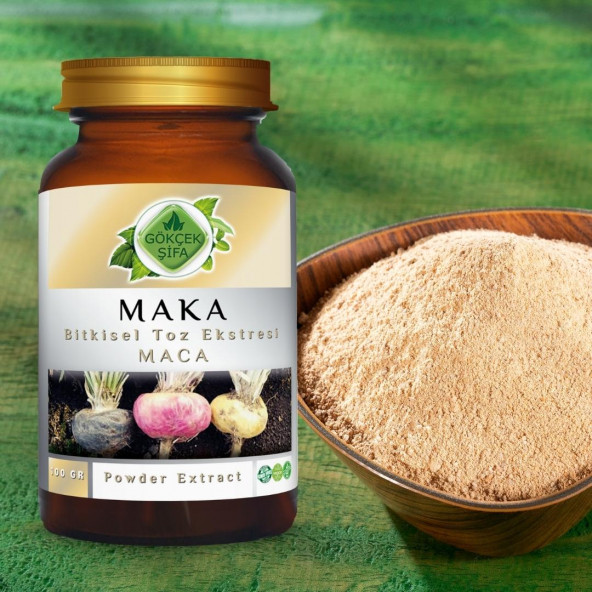 Maka Toz Ekstresi (Lepidium Meyenii)100 gr Cam Kavanoz - 7