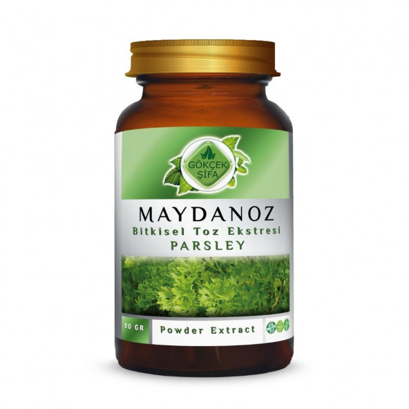 Maydanoz Toz Ekstresi (Petroselinum Crispum)90 gr Cam Kavanoz - 1
