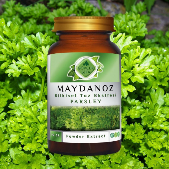 Maydanoz Toz Ekstresi (Petroselinum Crispum)90 gr Cam Kavanoz - 5