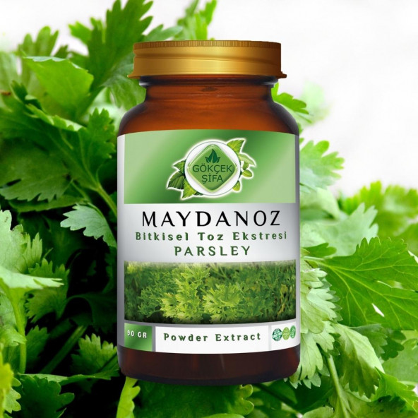 Maydanoz Toz Ekstresi (Petroselinum Crispum)90 gr Cam Kavanoz - 9