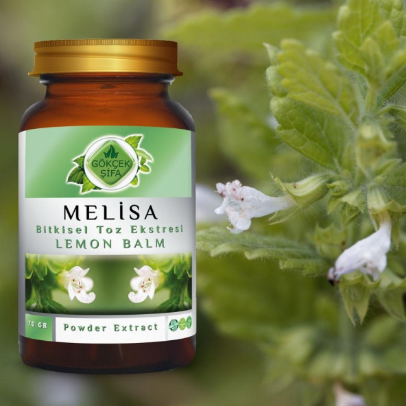 Melisa Toz Ekstresi (Melissa Officinalis L.)70 gr Cam Kavanoz - 5