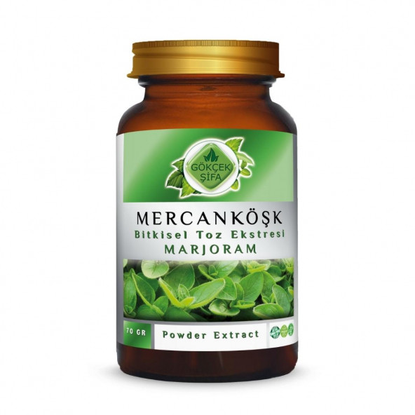 Mercan Köşk Toz Ekstresi (Origanum Majorona)70 gr. Cam Kavanoz