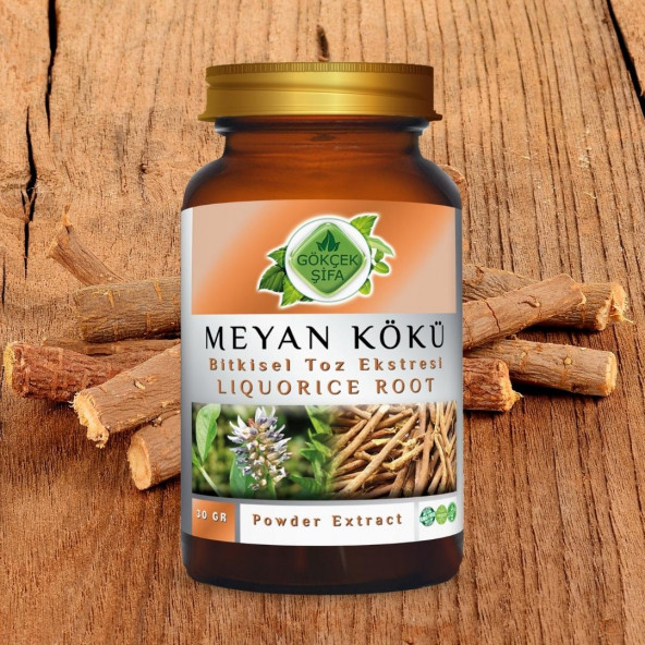 Meyan Kökü Toz Ekstresi (Glycyrrhiza Glabra)30 gr Cam Kavanoz - Resim 6