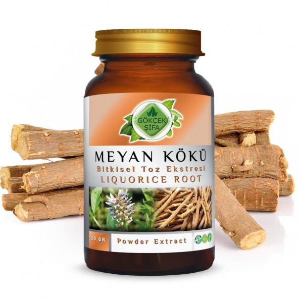 Meyan Kökü Toz Ekstresi (Glycyrrhiza Glabra)30 gr Cam Kavanoz - Resim 7