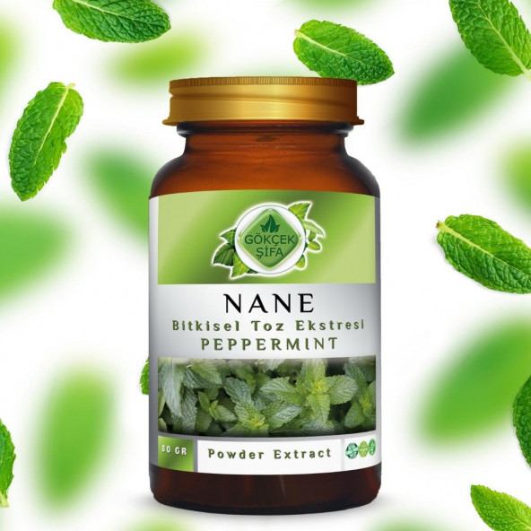 Nane Toz Ekstresi (Mentha Piperita L.) 80 gr Cam Kavanoz - 7