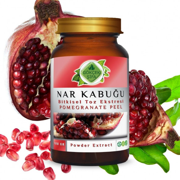 Nar Kabuğu Toz Ekstresi 100 gr Cam Kavanoz - 6