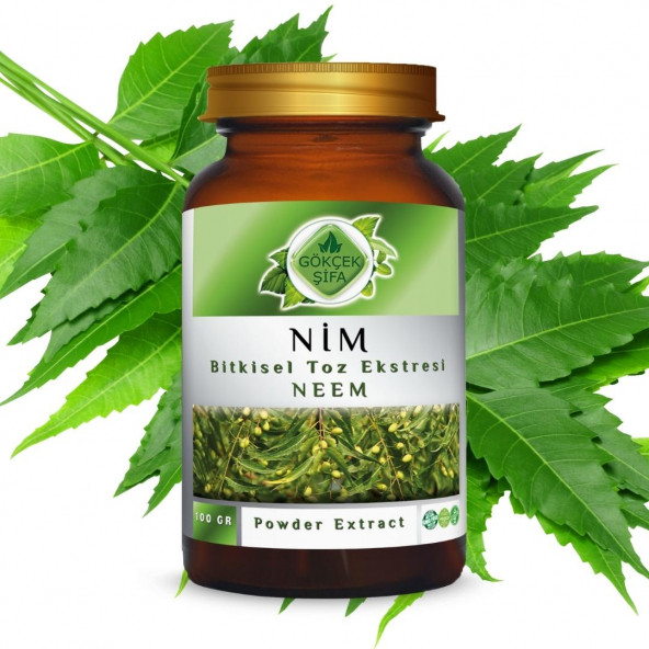 Neem Toz Ekstresi (Azadirachta Indica A.Juss.)100 gr Cam Kavanoz - 3